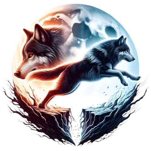 Moon Wolf - Instant Digital Download