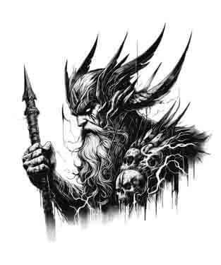 Viking Odin - Chaos - Instant Digital Download