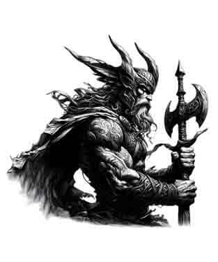 Viking Odin - Allfather - Instant Digital Download