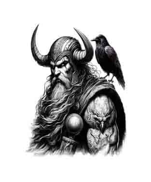 Viking Odin - Resolve - Instant Digital Download