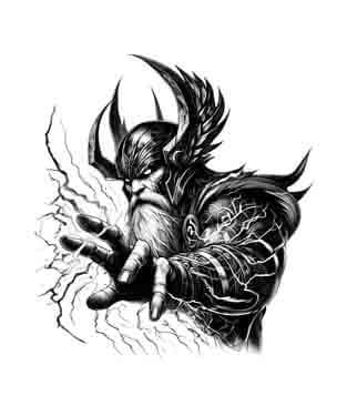 Viking Odin - Stormfather  - Instant Digital Download