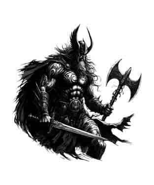 Viking Odin - Warrior - Instant Digital Download