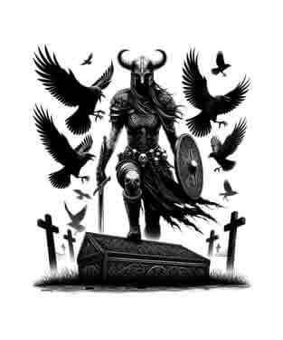 Viking Memorial - Ashen Glory - Instant Digital Download