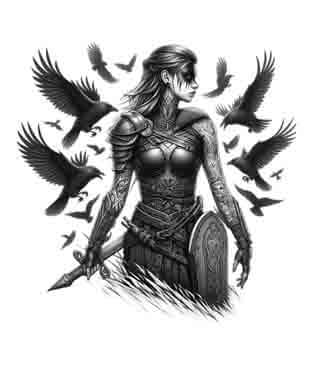 Viking Memorial - Fate - Instant Digital Download