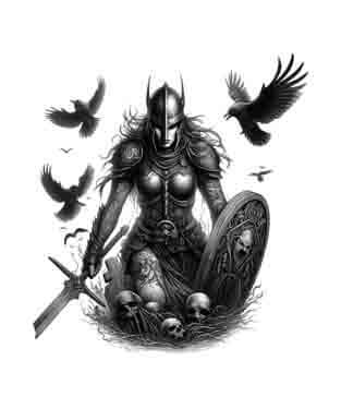 Viking Memorial - Death's Door - Instant Digital Download