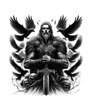 Viking Memorial - Lightbearer - Instant Digital Download