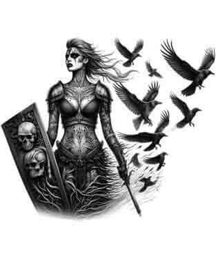 Viking Memorial - Haunted Honor - Instant Digital Download