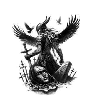 Viking Memorial - Veilkeeper - Instant Digital Download