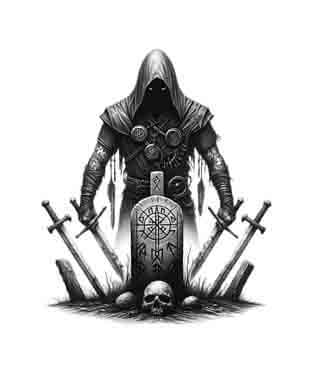 Viking Memorial - Cursed - Instant Digital Download