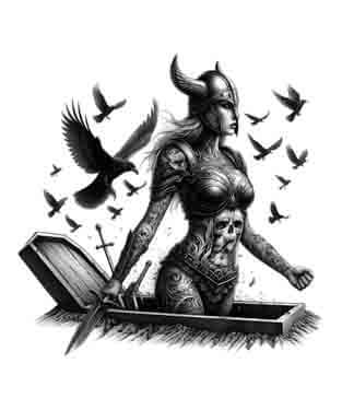 Viking Memorial - Fallen Glory - Instant Digital Download