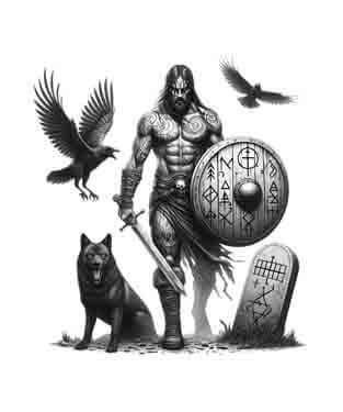 Viking Memorial - Ascendant Fury - Instant Digital Download