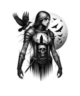 Viking Memorial - Warrior's Rest - Instant Digital Download