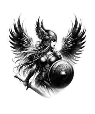 Viking Valkyrie - Aegis - Instant Digital Download