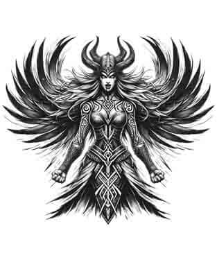 Viking Valkyrie - Bloodshade - Instant Digital Download