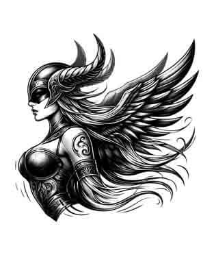 Viking Valkyrie - Eldritch Night - Instant Digital Download