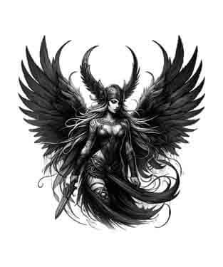 Viking Valkyrie - Gale's Fury - Instant Digital Download