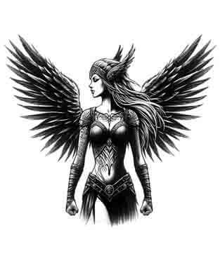 Viking Valkyrie - Glory's Herald - Instant Digital Download