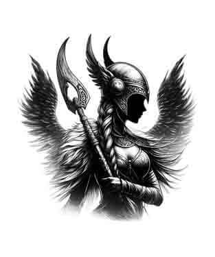 Viking Valkyrie - Graveshadow  - Instant Digital Download