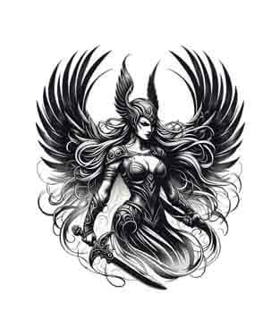 Viking Valkyrie - Ironwing - Instant Digital Download