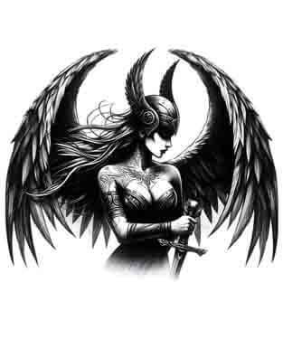 Viking Valkyrie - Radiant Dawn - Instant Digital Download