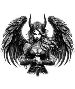 Viking Valkyrie - Spirit's Keeper - Instant Digital Download