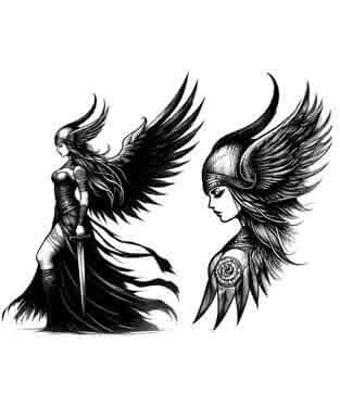 Viking Valkyrie - Sanctuary's Guard - Instant Digital Download