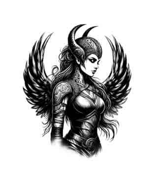 Viking Valkyrie - Shadowlight - Instant Digital Download