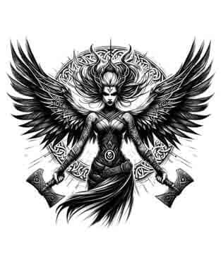 Viking Valkyrie - Skald's Muse - Instant Digital Download