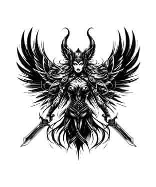 Viking Valkyrie - Skyward Grace - Instant Digital Download