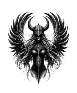 Viking Valkyrie - Stormshadow - Instant Digital Download